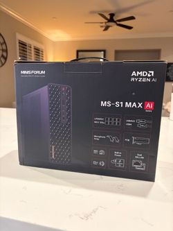 Minisforum MS-S1 Max 128gb memory / 2tb SSD - AMD Ryzen AI Max+ 395