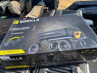Gorilla Tough & Smart Quick Release Dump Cart