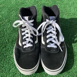 Vans Black High Top Sneakers