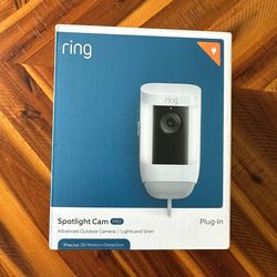 Brand New Ring Spotlight Camera Pro (Plug-in)