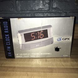 GPX Personal Message Alarm Clock