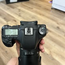 Canon Camera With Sigma Lens 