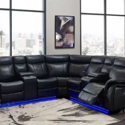 Power Reclining Sectional