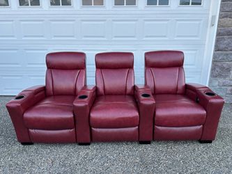 3-Piece Power Home Theater Recliners