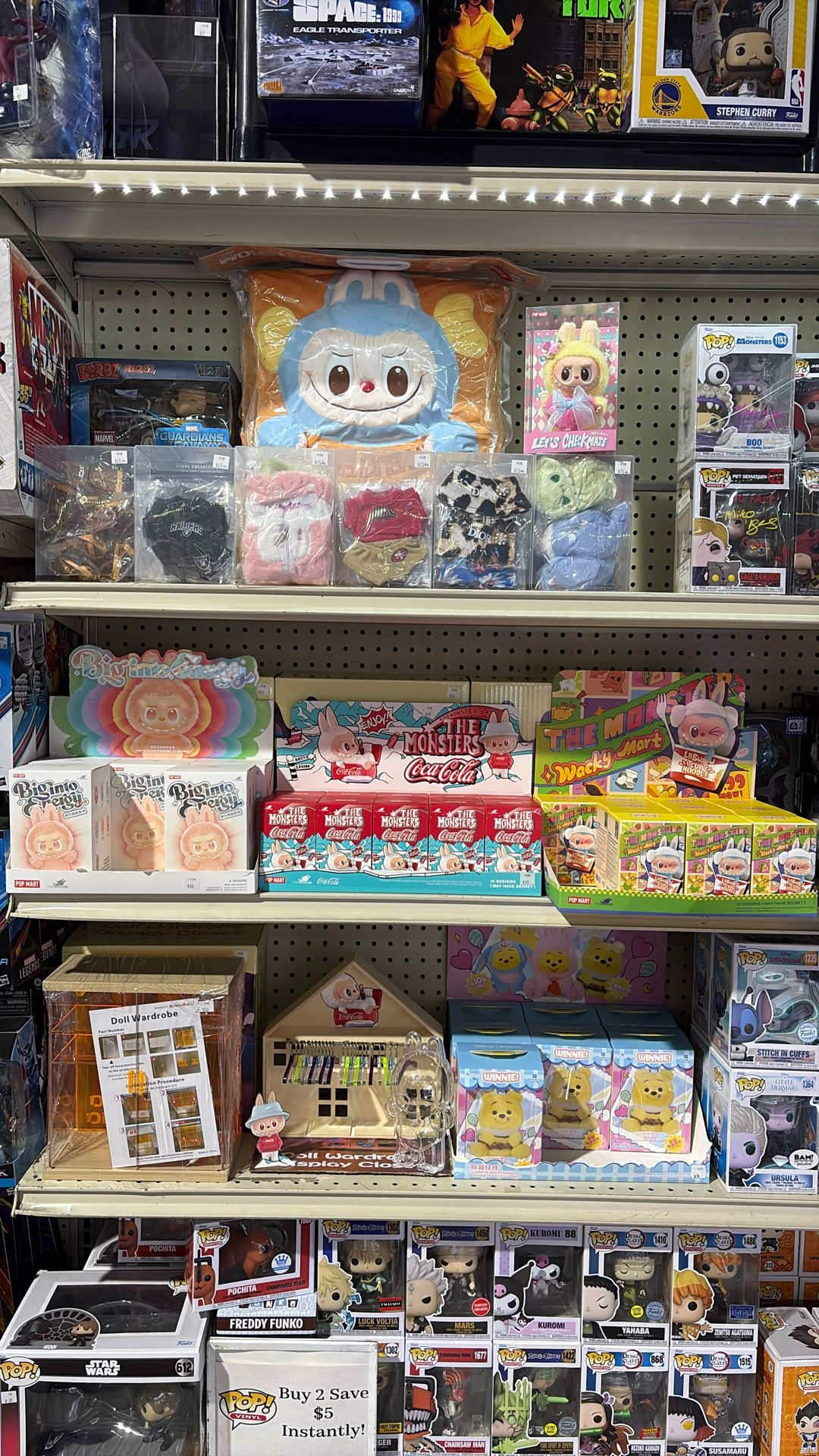 Labubu Big Into Energy Coca Cola Wacky Mart Accessories And More!