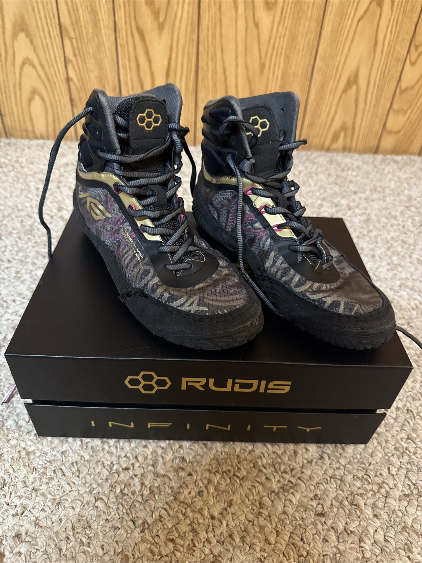 Rudis Size Mens 5.5 Women’s 7 Kyle Snyder Infinity Wrestling Shoes