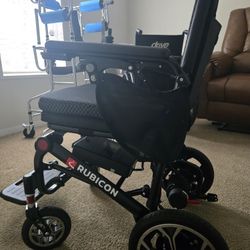 Power Wheelchair with Accessories 