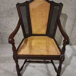 Vintage Cane Chair