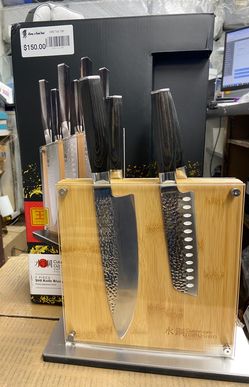 Cuisine pro Damashiro Emperor 5 Piece SHI Knife Block
