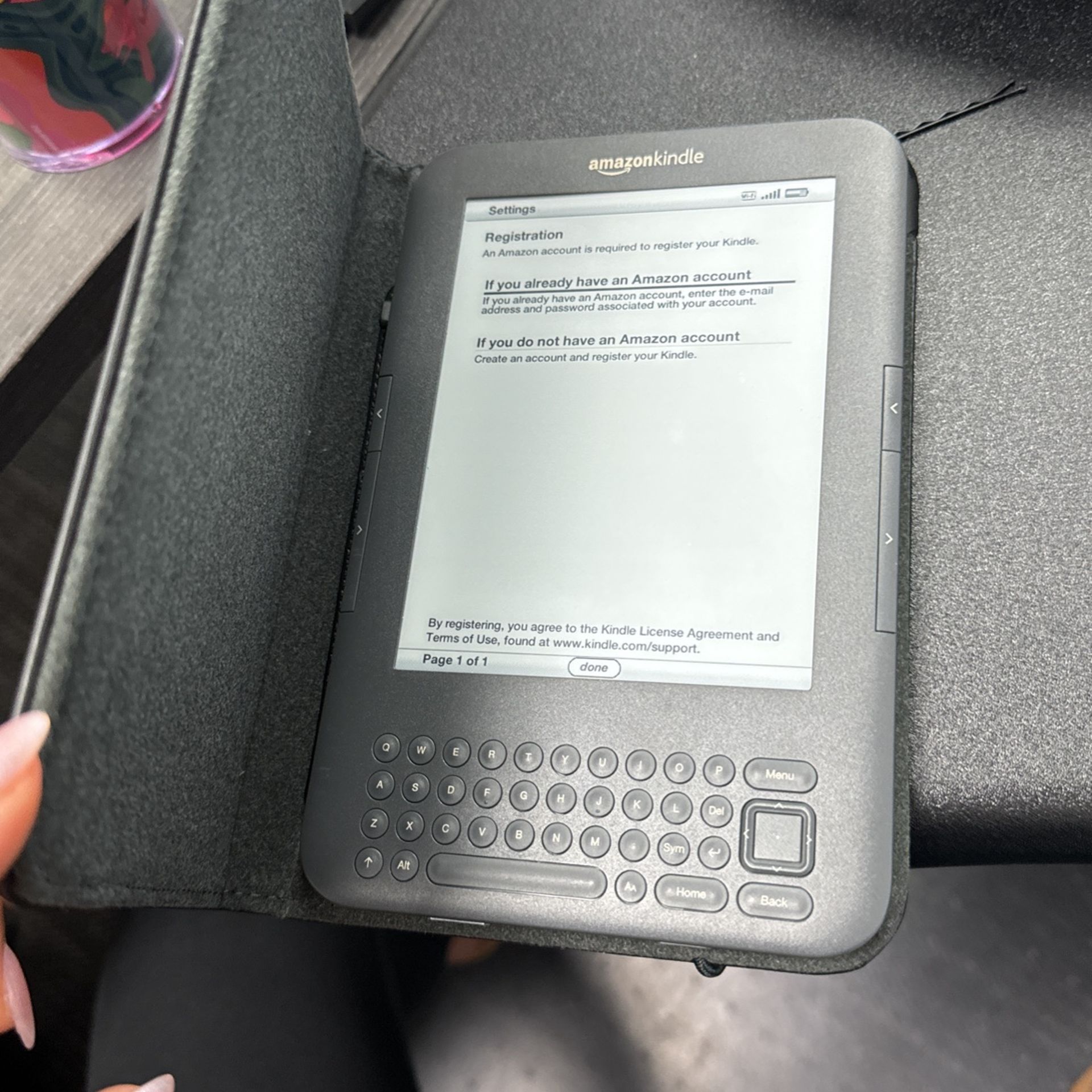 Kindle W/light