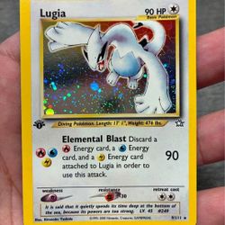 2000 POKEMON NEO GENESIS LUGIA-HOLO 1ST EDITION