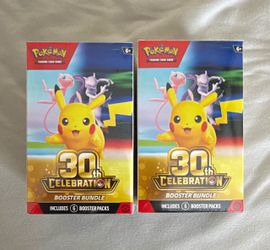 Pokemon 30th anniversary booster bundle