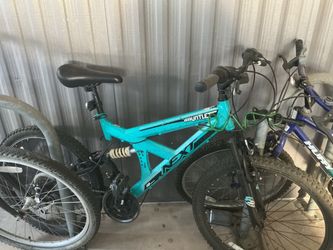 2    24 inch bikes,  one 12 speed other 18 speed.