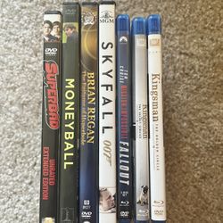 Movie Bundle - 7 DVDs/Blu-rays (Comedy + Action)