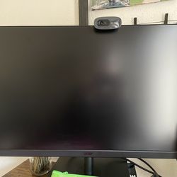 ACER Monitor, Logi Camera AND Keyboard