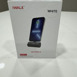 Brand New iWALK LinkPod 4 Portable Charger – 4500mAh (Built-In Lightning)