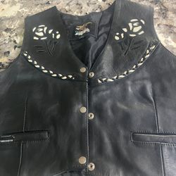 100% Leather Vest