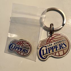 Clippers Pin and KeyChain