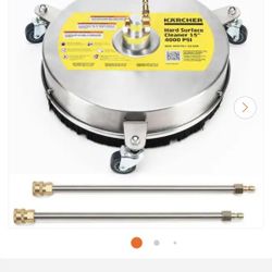 15 In 4000 Psi Pressure Surface Cleaner