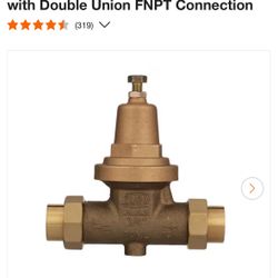 Wilkins 3/4 in. 70XL Pressure Reducing Valve with Double Union FNPT Connection