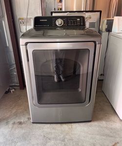 Gray Samsung Electric Dryer