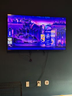65 inch LG tv Roku with wall mount