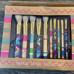 10 piece makeup brush set