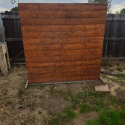 Handmade Wooden Photo Backdrop 