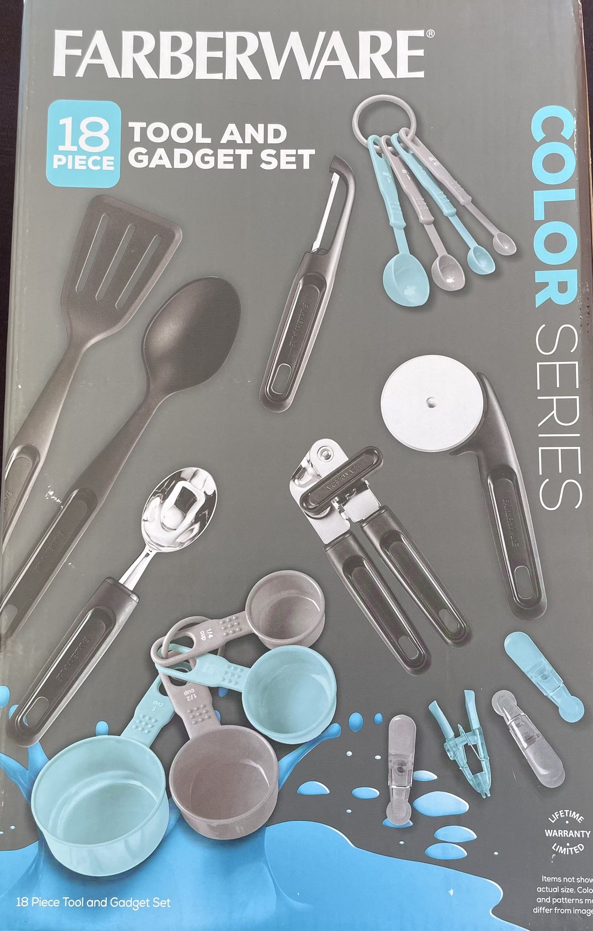 Brand New In Box Farberware 18 Piece Tool And Gadget Set