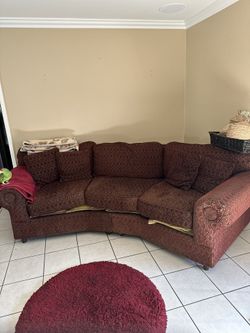 Couch Small Sectional 6 Footer 