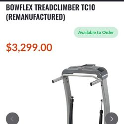 Bowflex Treadclimber