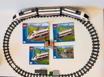 LEGO City High-Speed Passenger Train (Set 60051) – Retired Collectible!