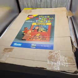 Vintage Kasperle puppet theater