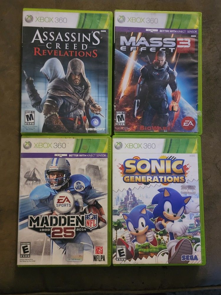 XBox 360 Game Bundle