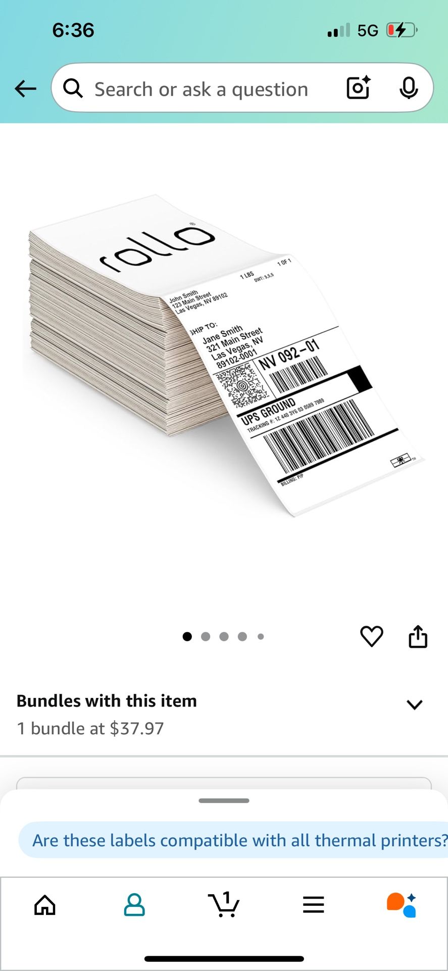 Label For Printer 