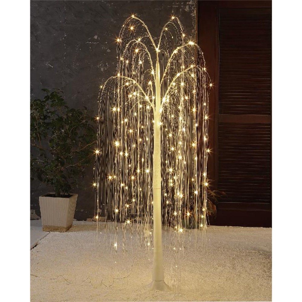 5' Twinkling LED Willow Tree Indoor/Outdoor Christmas Decoration
