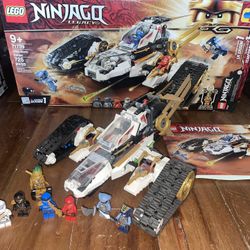 LEGO NINJAGO Legacy Ultra Sonic Raider 71739 Building Kit (725 Pieces) Retired 