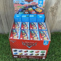 Entire Box Of 36 New Sealed Disney Pixar Mini Metal Racer Cars (VALENCIA) $108