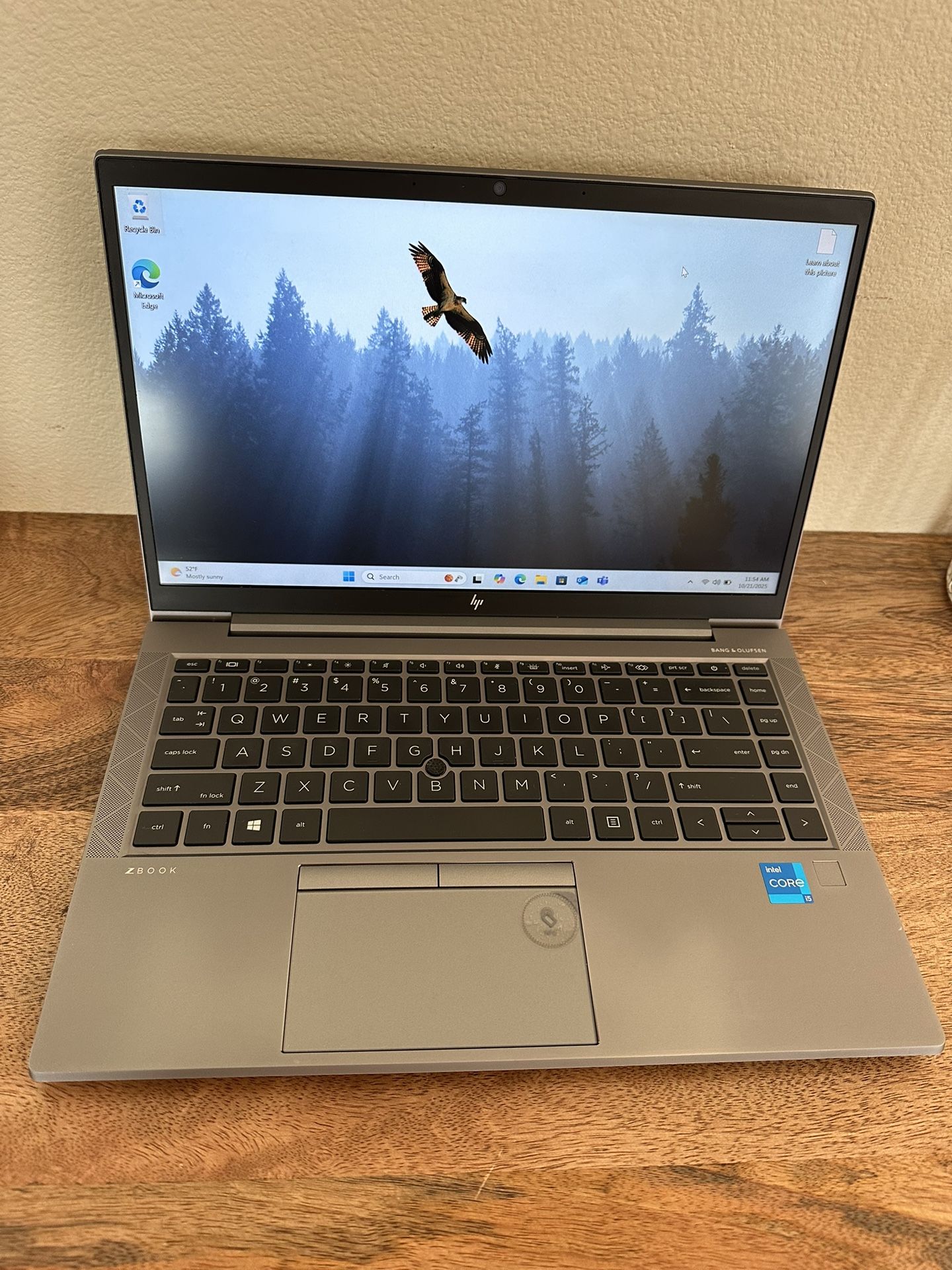 HP ZBook Firefly 14 G8  Core I5 11 Gen Working Great 