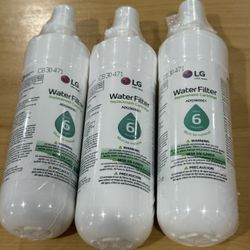 LG  3 pack Genuine LT700P- 6 Month / 200 Gallon Capacity Replacement Refrigerator Water Filter (NSF42 and NSF53) ADQ1, ADQ3, ADQ3