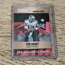 Tom Brady 2000 Rookie Card