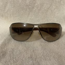 2000s Prada Star Sunglasses Metal Y2K Small SPR 57G 
