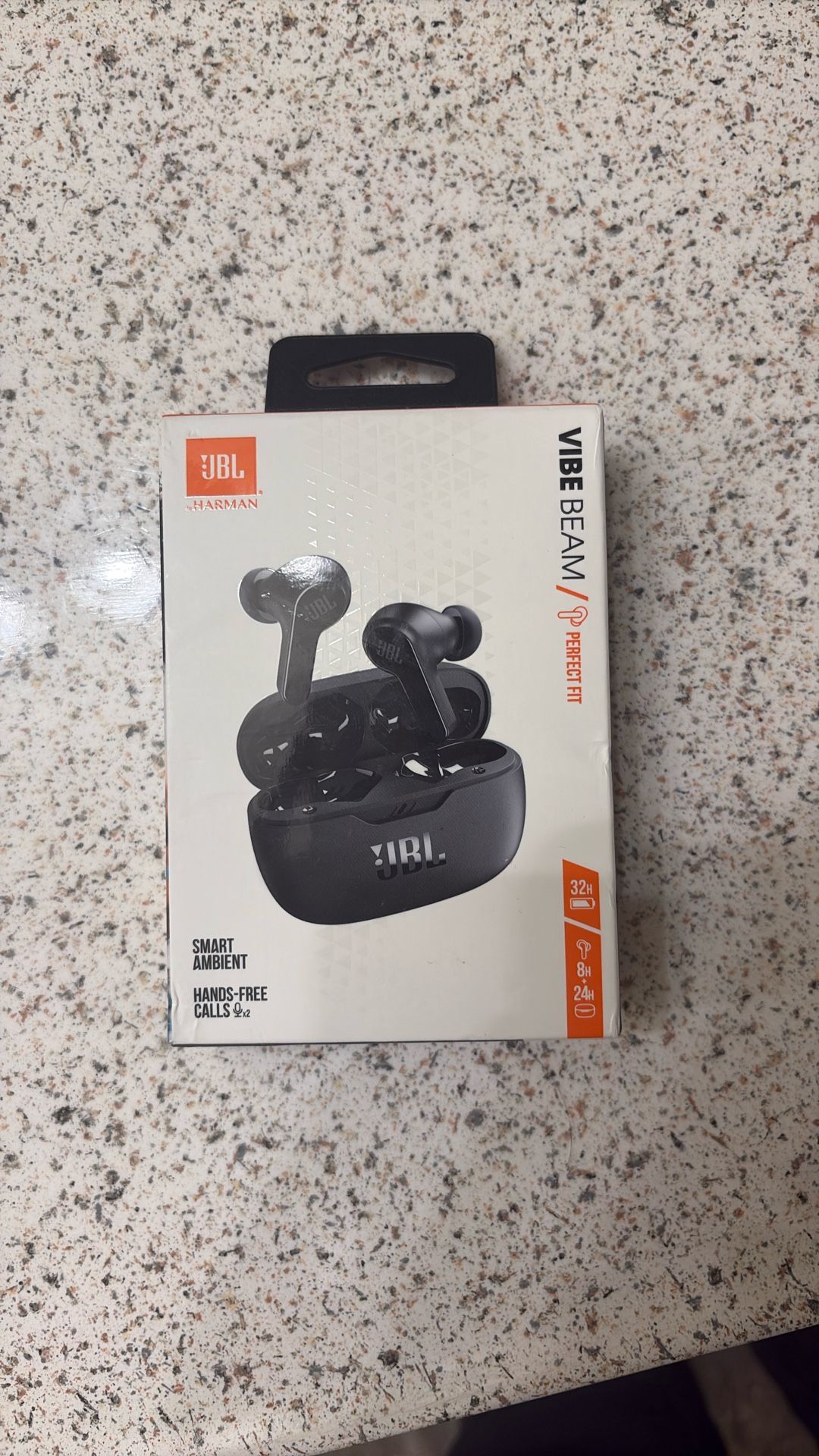 New JBL Air buds (vibe Beam) Color Black