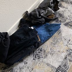 6 Pairs Of Pants All Good Condition Barely Used