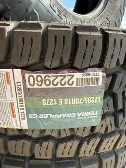 4 new tires nitto terra grappler g3