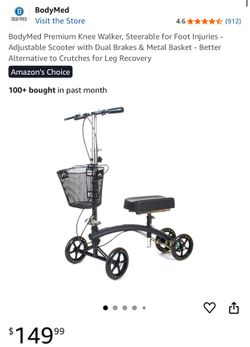 Knee scooter