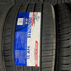 255/35/18 Tires Set 