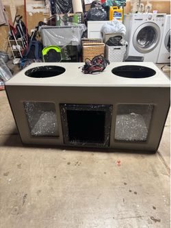 Custom subwoofer box for 2 15 “ subwoofers