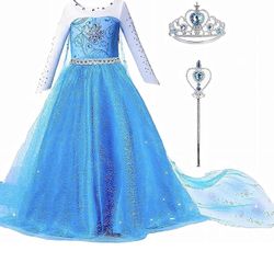 Elsa Frozen Dress - Girls 9-10 