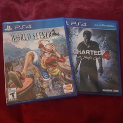 PS4 Games 2 For $35